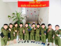 Hoạt động chào mừng ngày thành lập Quân đội nhân dân Việt Nam 22/12 của lớp C3
